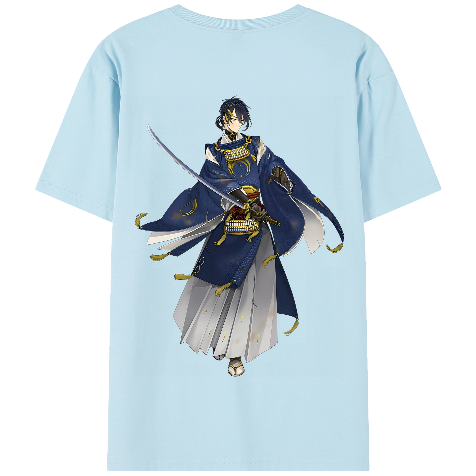 （画像用） 刀剣乱舞 Touken Ranbu 綿100％半袖Tシャツ（背面プリント）